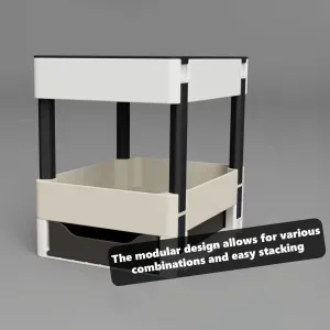 Versatile Stackable Storage Box System (200×250)
