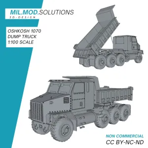 Oshkosh M1070 Dump Truck USA NATO