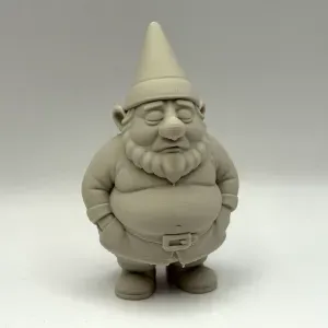 Fat Grumpy Garden Gnome
