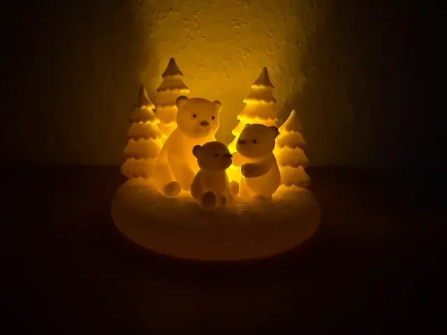 Bear Island with LED Tea Light Recess — Фото 7 из 9
