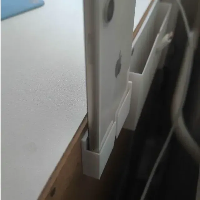 phone holder Phone charging base for the back of the nightstand