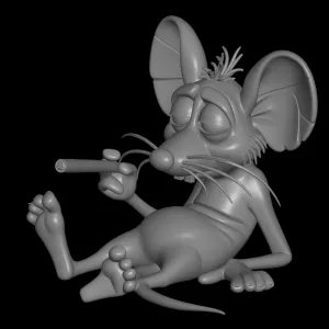 smoking mouse design