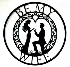 be my wife wall art