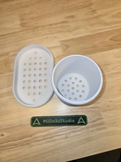 Elegant Toothbrush holder and soap dish