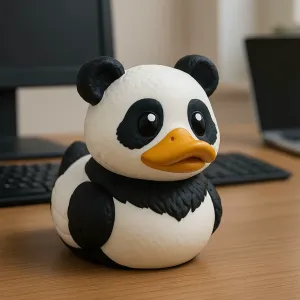 Rubber Duck - Kungfu PanDa model - 3d print