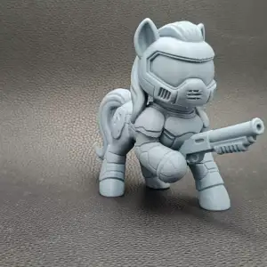 My Little Doom – Chibi Pony Doom Slayer