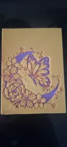 Butterfly and Moon Canvas