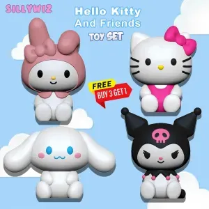 🎁Buy 3 Models, Get 1 FREE! - Hello Kitty and Friends