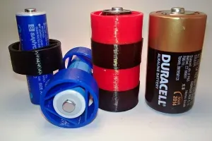 Battery Adapter: AA to C
