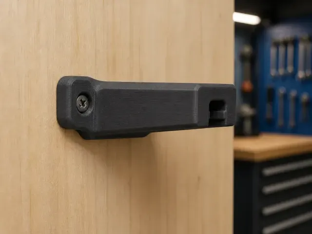 Extended Wall-Mounted Air Tool Holder for EURO 1/4 Pneumatic — Image 6 of 8