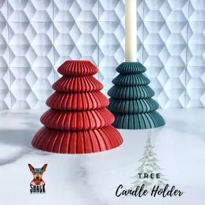Christmas Tree Candle Holder