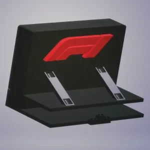 Lego F1 Formula Champions Display Stand For 2024 Model.