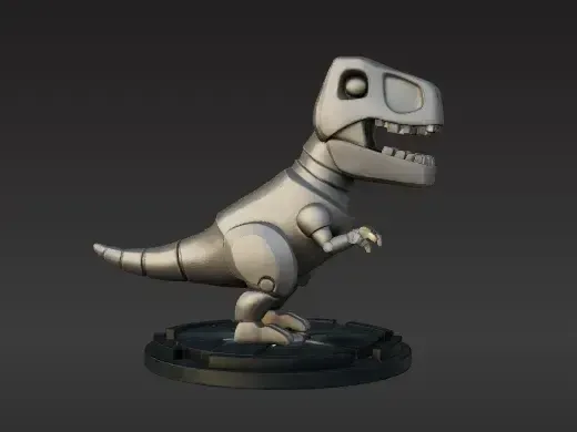 🦖 RexBot – Chibi Mecha T-Rex — Image 2 of 9
