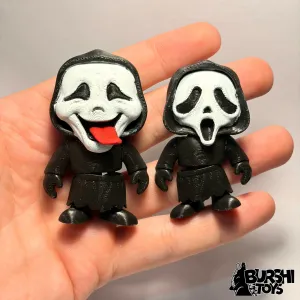 GHOSTFACE FLEXI - SCREAM AND SCARY MOVIE VERSIONS