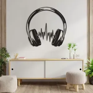 WallArt Music Headphones