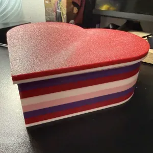 Valentines Heart Box