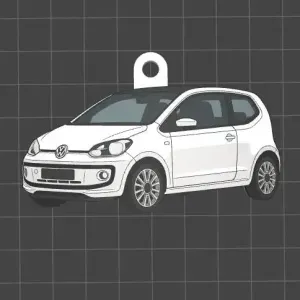 Volkswagen Up Keychain