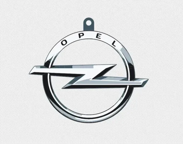 Opel Logo Keychain – 3 Color / Single Color Option — Фото 3 из 4