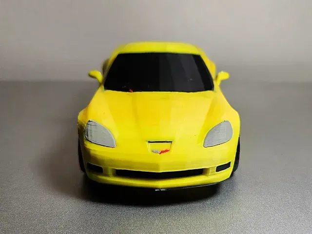 Chevrolet Corvette Z06 (C6) Kit Card (1:24 scale) — Фото 3 из 9