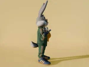 Bugs Bunny "Drip" Statue - Premium Streetwear LE