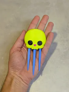 Cute Kawai Skull Hair Stick