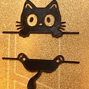 Wall Art Cat Cut
