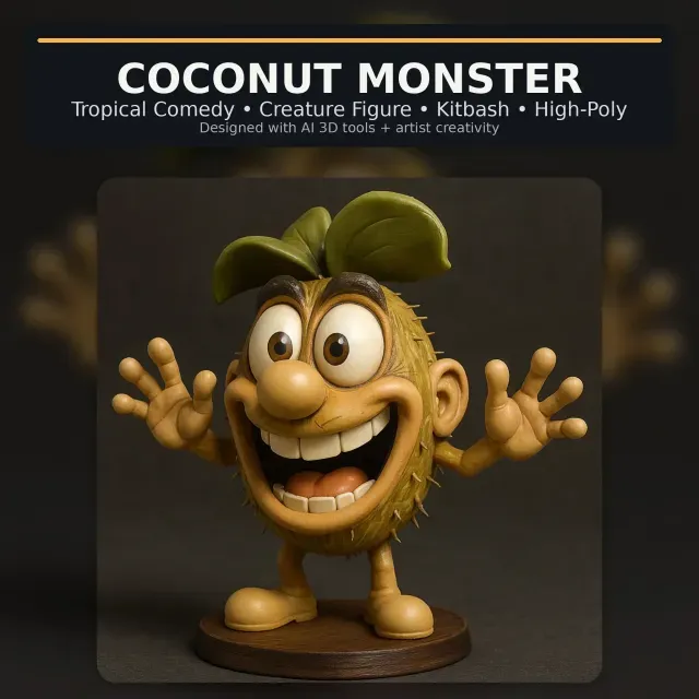 Stylized Character Collection Vol. 01 – Kitbash High-Poly 3D — Фото 3 из 9