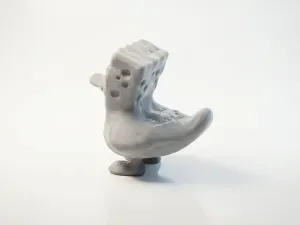 SpongeBob Rubber Duck Figure Collectible 3D Printable