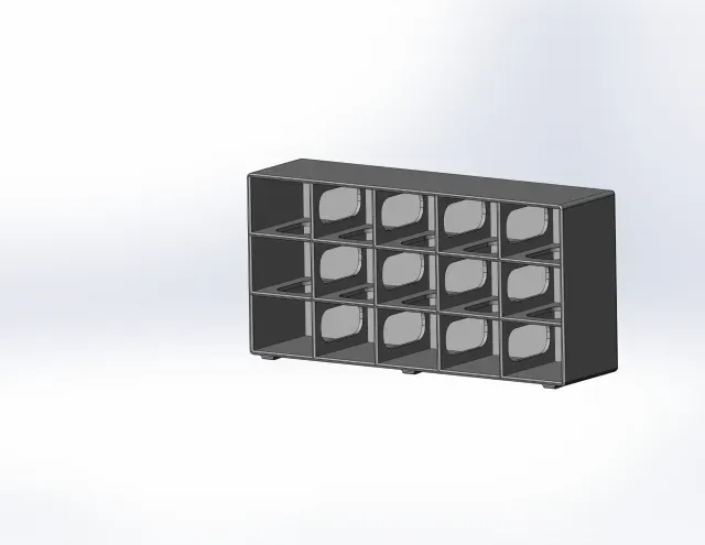 15-Drawer Electronic Component Organizer — Image 3 of 9