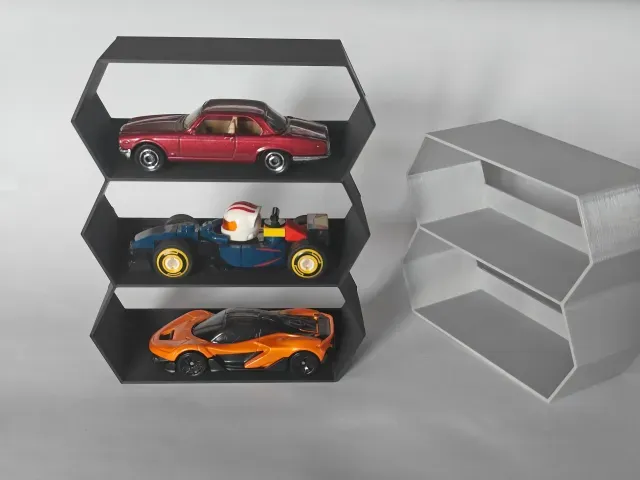 Modular Hot Wheels Display Shelf | 1/64 Scale — Фото 5 из 9