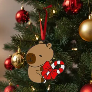 Candy Cane Capybara