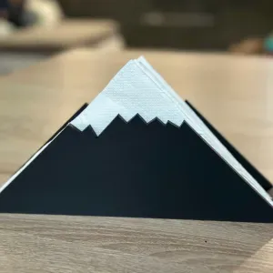 Napkin holder mountain
