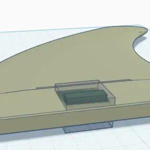 SUP fin V2 US BOX design