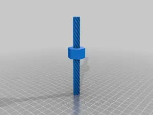 Test TR10x16P2 120mm with Nut 8-threaded