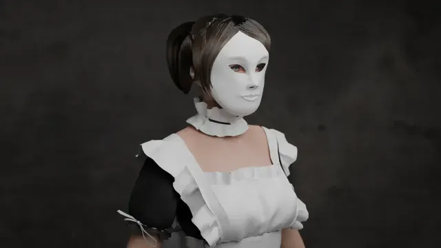 Volto Bianco Mask — Image 3 of 9