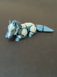 Flexi Armoured Horse, cute Articulated Animal