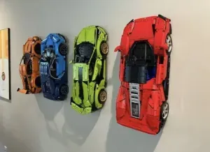 Lego technic wall mounts
