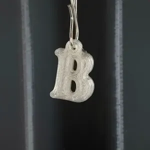 B keychain