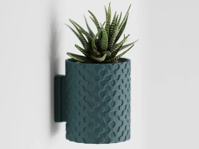 Plant Pot Geo Wall Mount Drip Tray — Фото 2 из 9