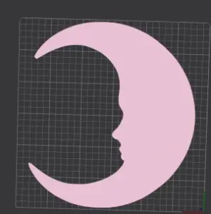 Celestial Serenity Moon Wall Art