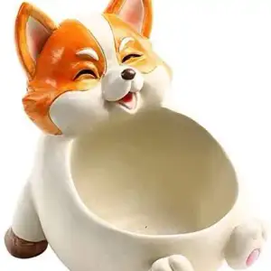 Dog vase