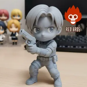 ¡El Novato de la R.P.D. llega a tu impresora! – Leon Kennedy