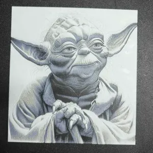 Jedi Master Yoda Star Wars Hueforge