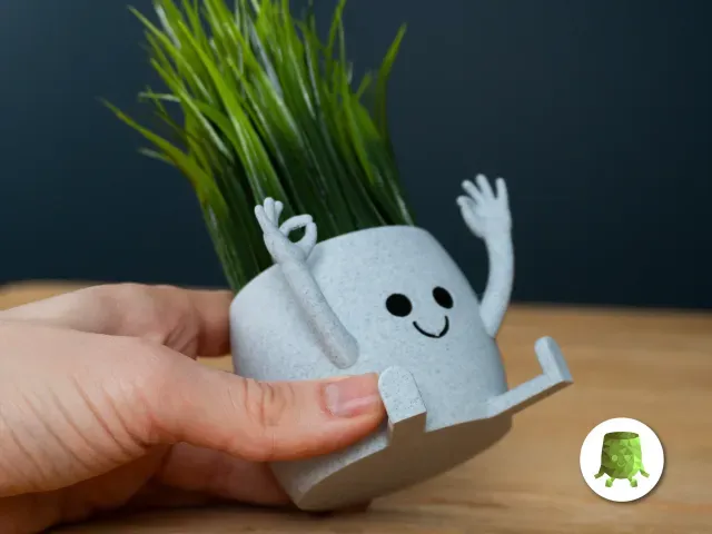 OK Hand Sitting Pot — Image 3 of 7
