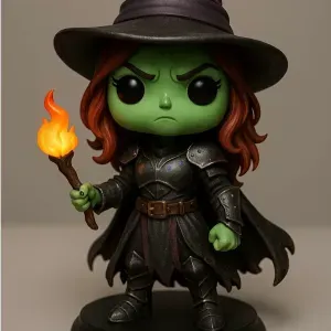 Action Figure Bruxa Halloween