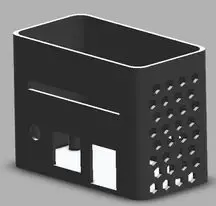 orange pi zero 2w + extension bord case