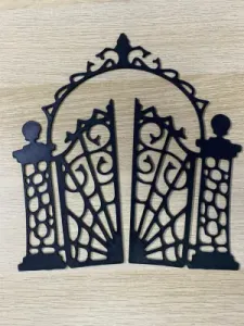 The cemetery gates-creality