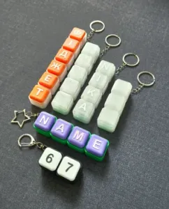 LED Fidget Keycap Clicker, LED Keycap Fidget Clicker
