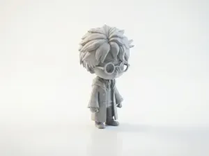 Cute Harry Potter Chibi Figurine 3D Printable