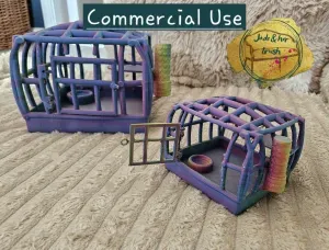 Flexi Pet Cage, No Support Toy Rat House